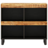 vidaXL Bijzetkast 85x33x75 cm massief mangohout