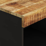 vidaXL Bijzetkast 85x33x75 cm massief mangohout