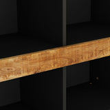 vidaXL Bijzetkast 85x33x75 cm massief mangohout