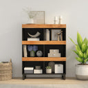 vidaXL Side Cabinet 85x33x107 cm Solid Acacia Wood