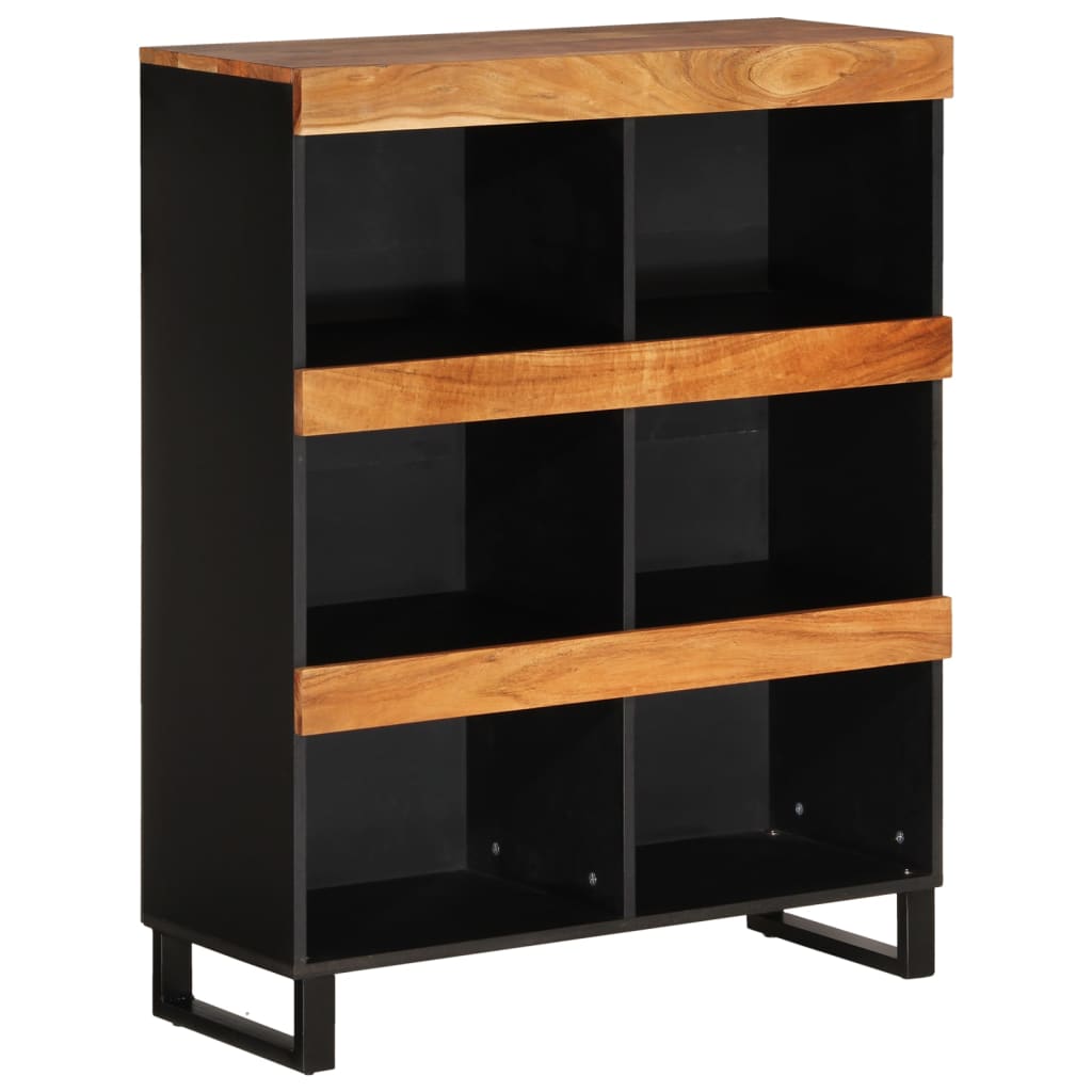 vidaXL Side Cabinet 85x33x107 cm Solid Acacia Wood