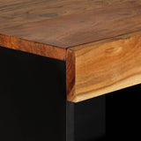 vidaXL Side Cabinet 85x33x107 cm Solid Acacia Wood