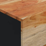 vidaXL Dressoir met 3 lades 40x33,5x75 cm massief mangohout