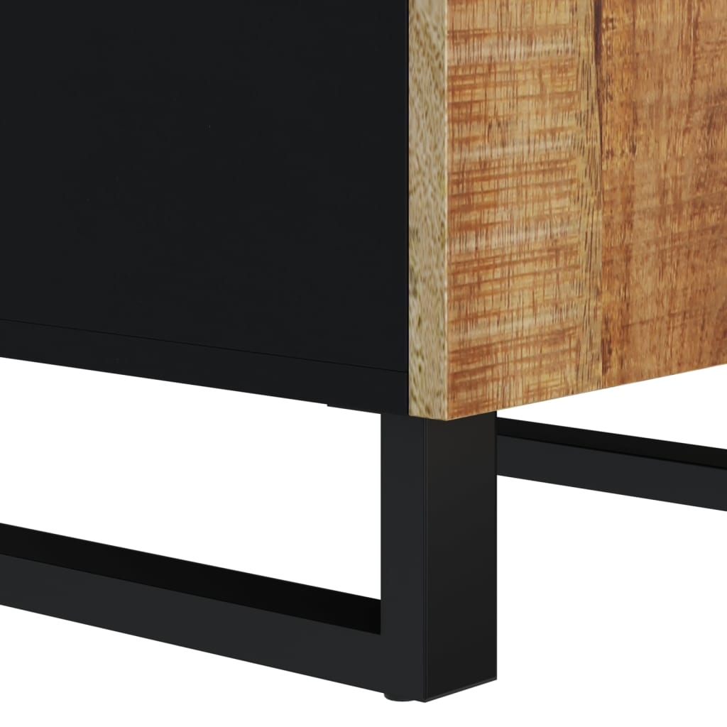 vidaXL Sideboard with Door 40x31x75 cm Solid Mango Wood