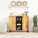 vidaXL Dressoir met 2 deuren 90x33x75 cm massief acaciahout