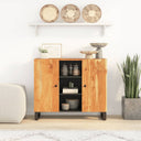 vidaXL Dressoir met 2 deuren 90x33x75 cm massief acaciahout