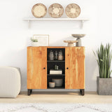 vidaXL Dressoir met 2 deuren 90x33x75 cm massief acaciahout