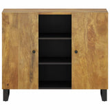 vidaXL Dressoir met 2 deuren 90x33x75 cm massief acaciahout