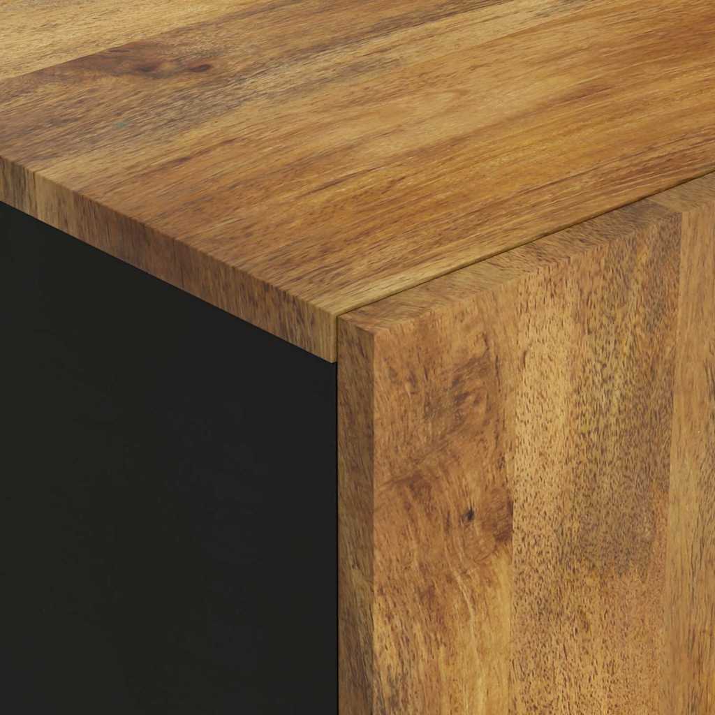 vidaXL Dressoir met 2 deuren 90x33x75 cm massief acaciahout