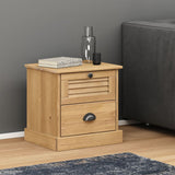 vidaXL VIGO Bedside cabinet 42x35x42 cm solid pine wood