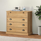 vidaXL Chest of Drawers VIGO 80x40x76 cm Solid Pinewood