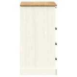 vidaXL Chest of Drawers VIGO 80x40x76 cm Solid Pinewood