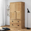 vidaXL Kledingkast VIGO 90x55x170 cm massief grenenhout