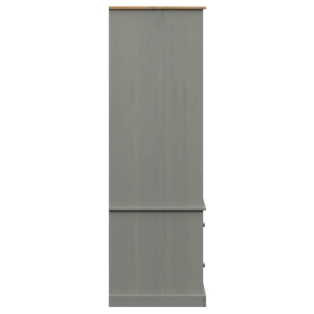 vidaXL Kledingkast VIGO 90x55x170 cm massief grenenhout