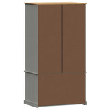 vidaXL Kledingkast VIGO 90x55x170 cm massief grenenhout