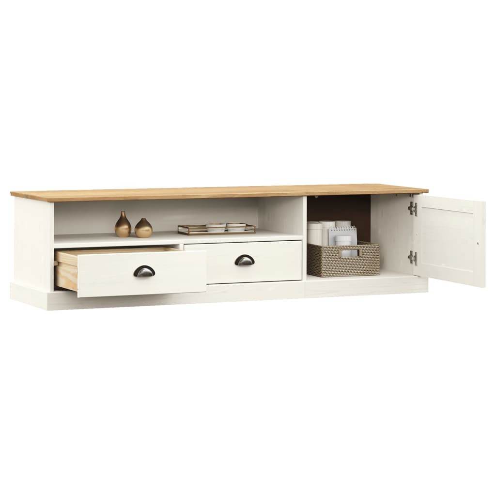 vidaXL Tv-meubel VIGO 156x40x40 cm massief grenenhout
