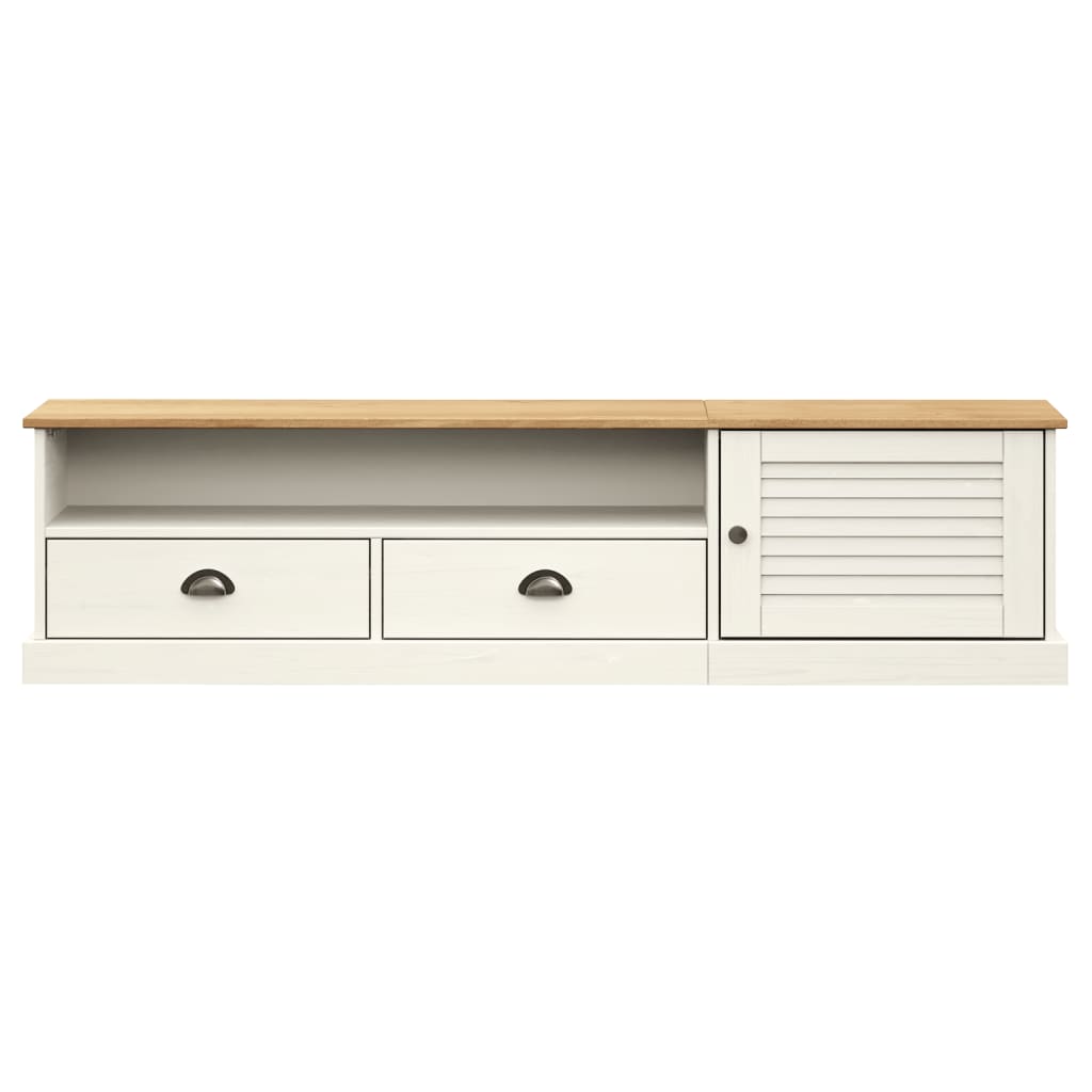 vidaXL Tv-meubel VIGO 156x40x40 cm massief grenenhout