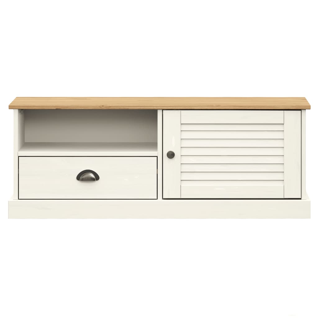 vidaXL Tv-meubel VIGO 106x40x40 cm massief grenenhout