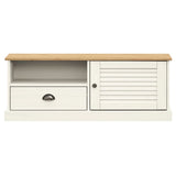 vidaXL Tv-meubel VIGO 106x40x40 cm massief grenenhout
