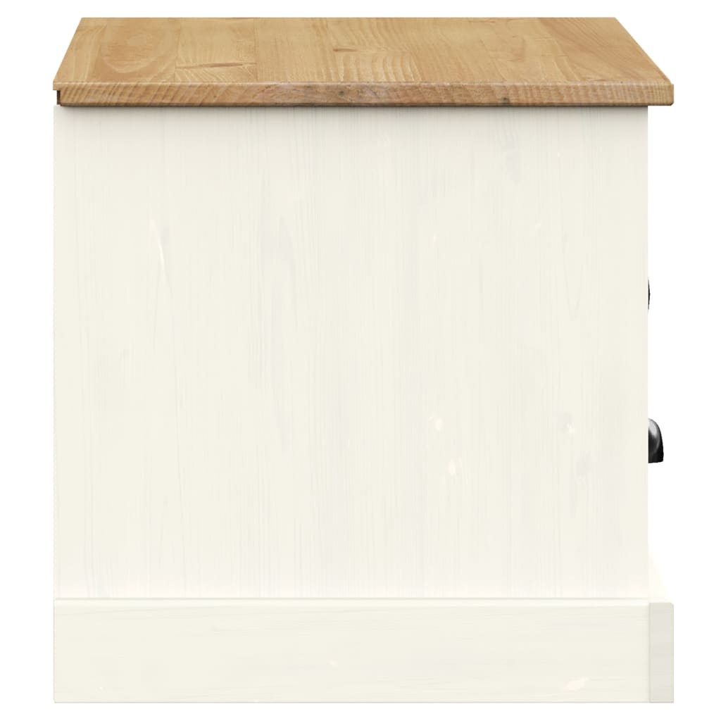 vidaXL Tv-meubel VIGO 106x40x40 cm massief grenenhout