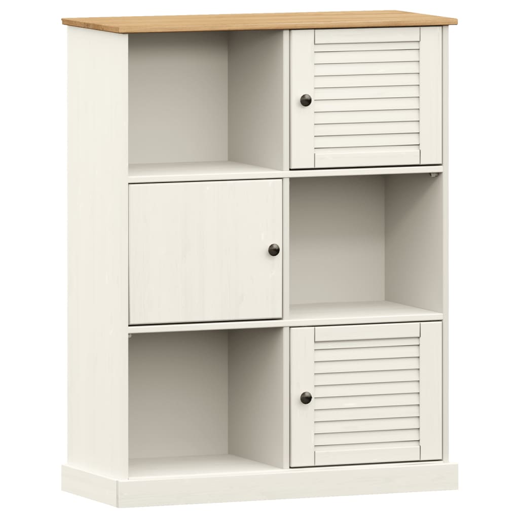 vidaXL Boekenkast VIGO 90x35x114,5 cm massief grenenhout
