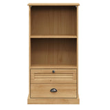 vidaXL Bookcase VIGO 60x35x114.5 cm solid pine wood
