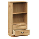 vidaXL Bookcase VIGO 60x35x114.5 cm solid pine wood