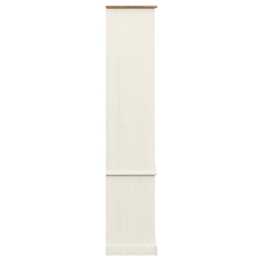 vidaXL Vitrinekast VIGO 85x35x170 cm massief grenenhout