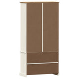 vidaXL Vitrinekast VIGO 85x35x170 cm massief grenenhout