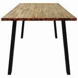 vidaXL Eettafel 150x90x75 cm massief acaciahout