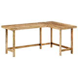vidaXL Desk 165x110x75 cm solid mango wood