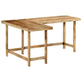 vidaXL Desk 165x110x75 cm solid mango wood