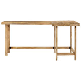 vidaXL Desk 165x110x75 cm solid mango wood