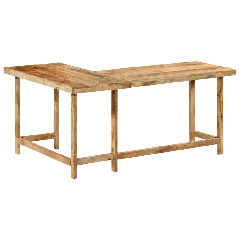 vidaXL Desk 165x110x75 cm solid mango wood