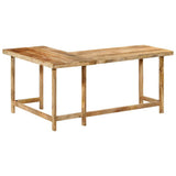 vidaXL Desk 165x110x75 cm solid mango wood