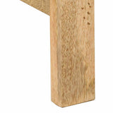 vidaXL Desk 165x110x75 cm solid mango wood