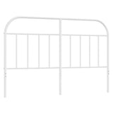 vidaXL Vervangend hoofdbord metaal zwart 75 cm