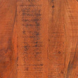 vidaXL Coffee table Ø52x30 cm solid rough mango wood