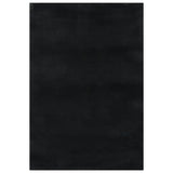 vidaXL Vloerkleed shaggy zwart 240x305 cm polyester