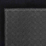 vidaXL Vloerkleed shaggy zwart 240x305 cm polyester