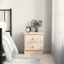 vidaXL Nightstand ALTA 41x35x41 cm Solid Pine Wood