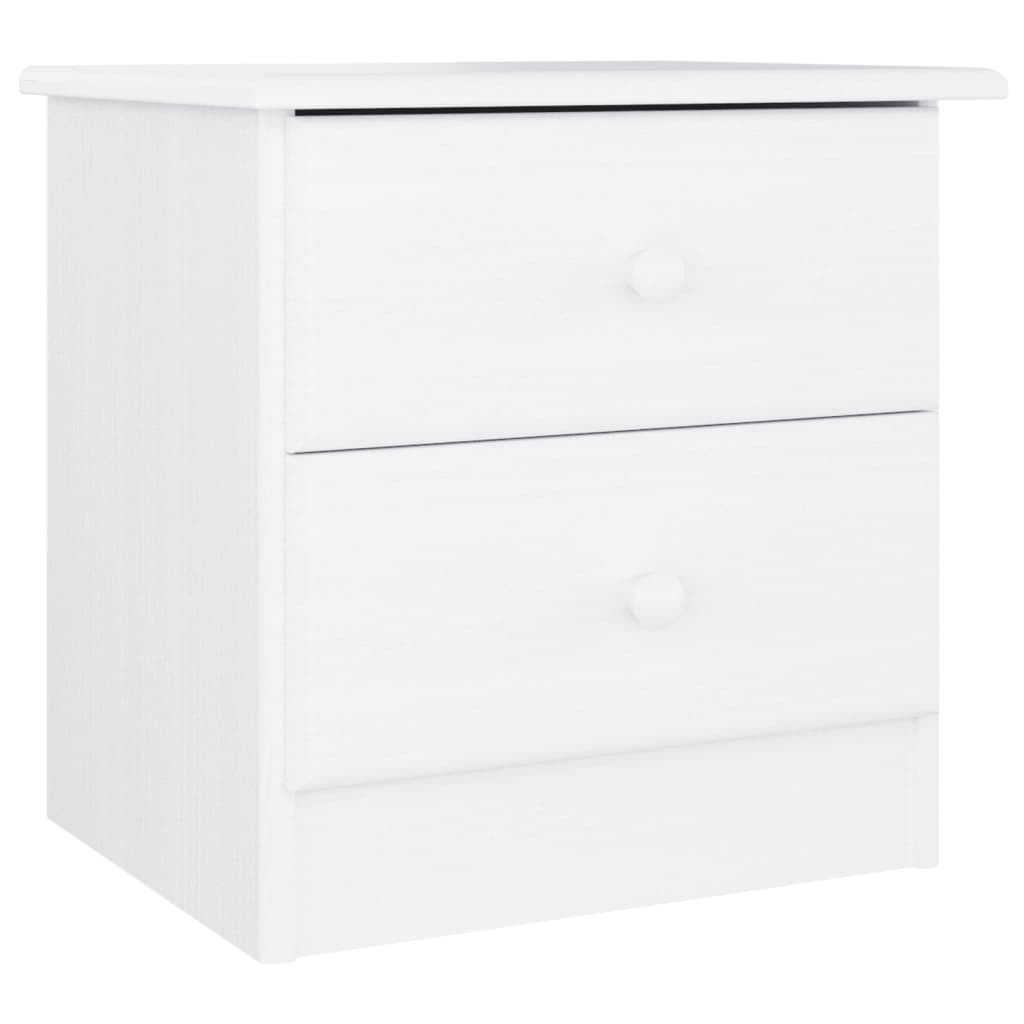 vidaXL Nightstand ALTA 41x35x41 cm Solid Pine Wood