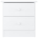 vidaXL Nightstand ALTA 41x35x41 cm Solid Pine Wood