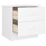 vidaXL Nightstand ALTA 41x35x41 cm Solid Pine Wood