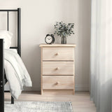 vidaXL Nightstand ALTA 41x35x41 cm Solid Pine Wood