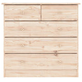 vidaXL Chest of Drawers ALTA 77x35x73 cm Solid Pine Wood