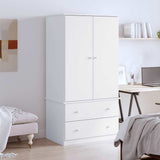 vidaXL Kledingkast ALTA 90x55x170 cm massief grenenhout