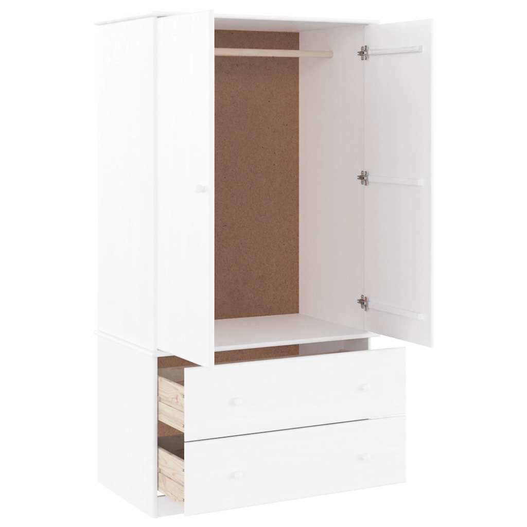 vidaXL Kledingkast ALTA 90x55x170 cm massief grenenhout