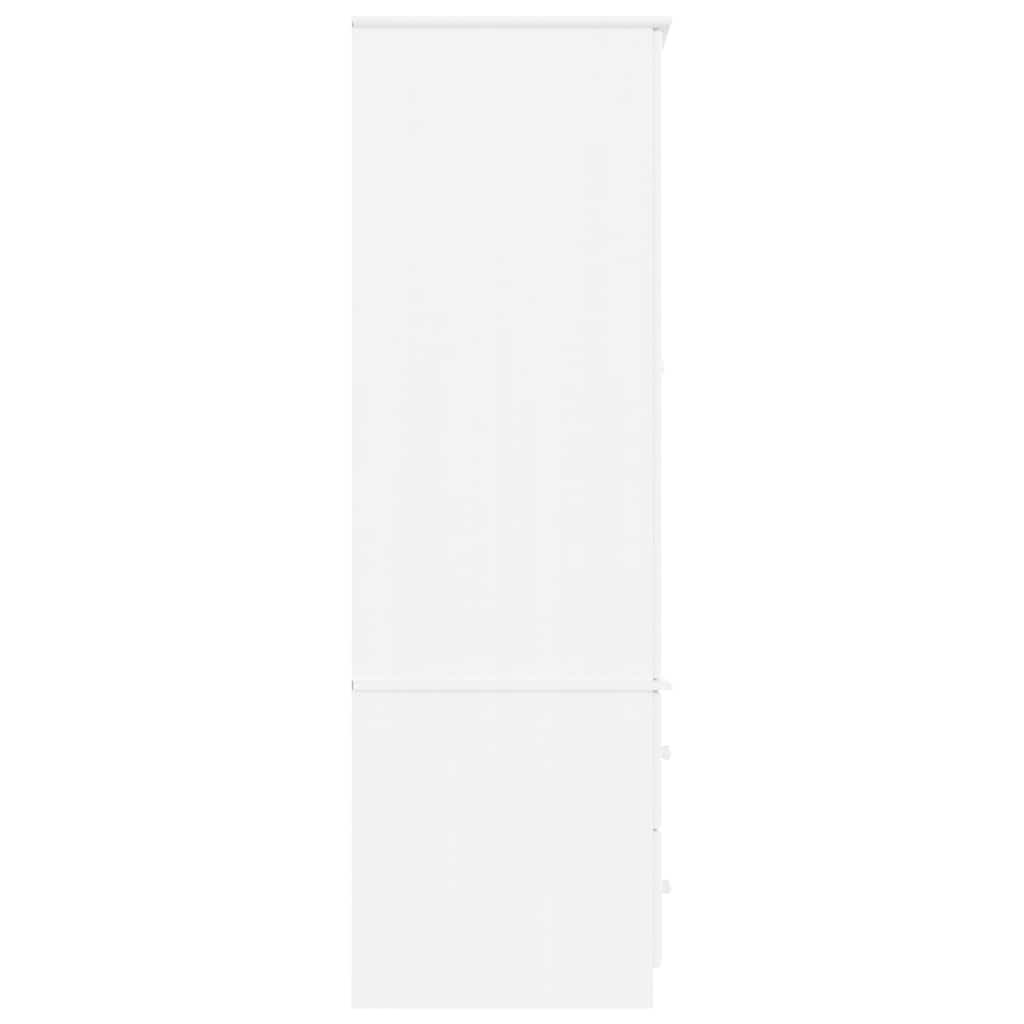 vidaXL Kledingkast ALTA 90x55x170 cm massief grenenhout