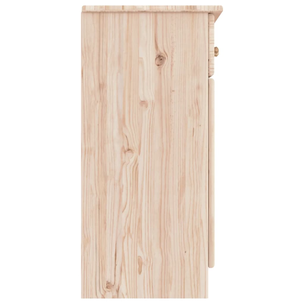 vidaXL Dressoir ALTA 112x35x73 cm massief grenenhout